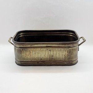 Vintage Brass Planter